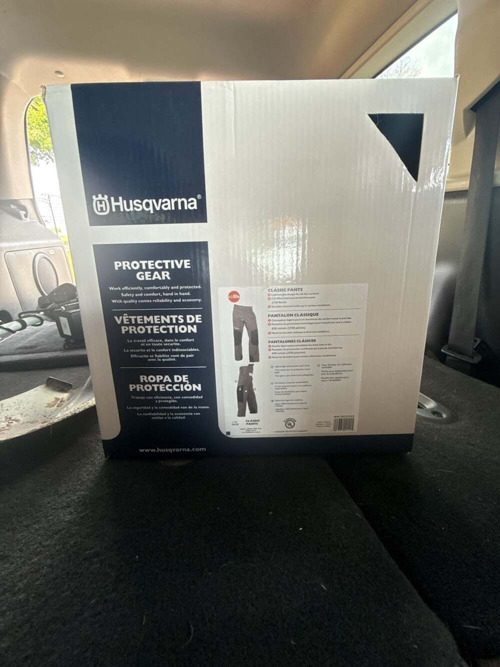Husqvarna Classic Chainsaw Protective Pants Size Large 36/38